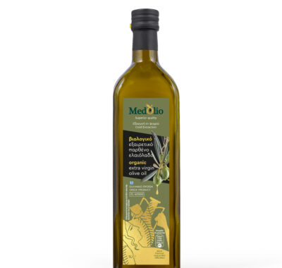 Medolio Evoo Organic_1L glass bottle